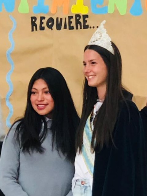 El Colegio Secundario N°11 de Tusaquillas fué inaugurado hace unos pocos meses y los chicos muy orgullosos y contentos le mostraron las instalaciones a Pía😃💪Gracias!!!😍🤗
#FNE