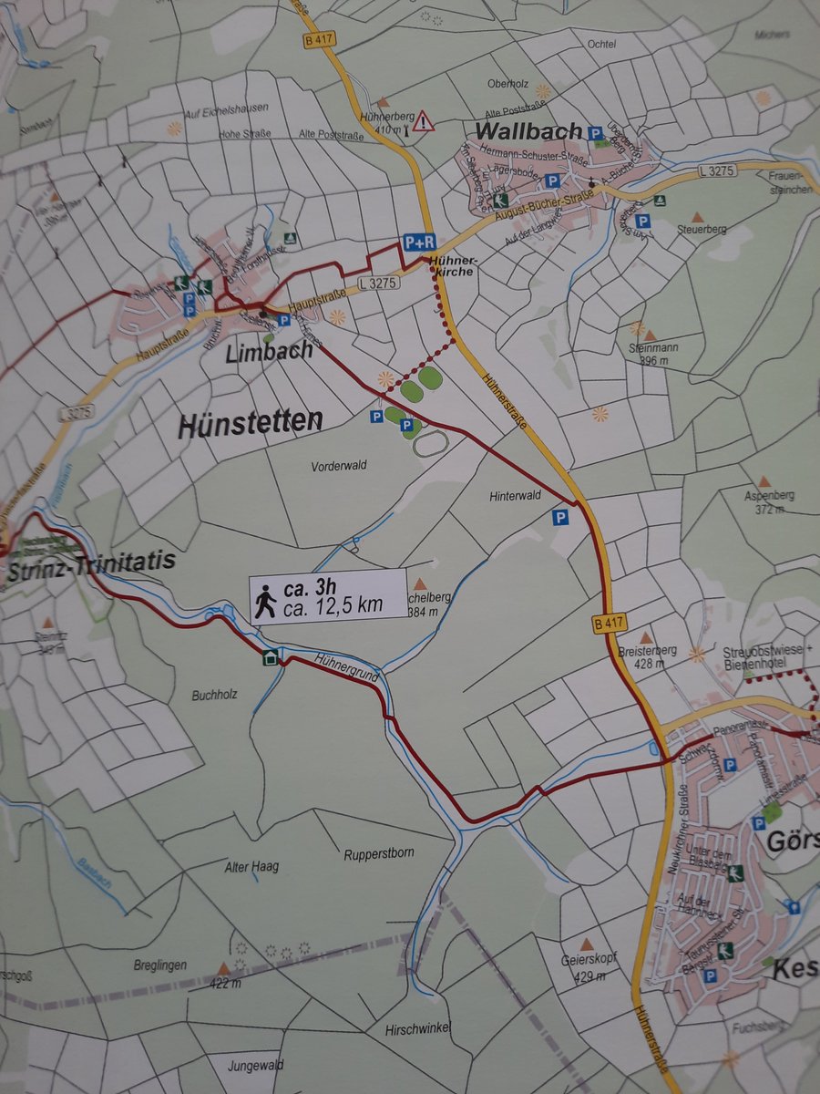 In #Hünstetten gibt es einen neuen Kulturpfad. Und eine der Wanderrouten führt direkt am neuen Dickman Field vorbei! Es ist auch schon eingezeichnet! 😍 Tolle Sache!

#BaseBall #gostorm🌩

⚾️🥎💙💛
