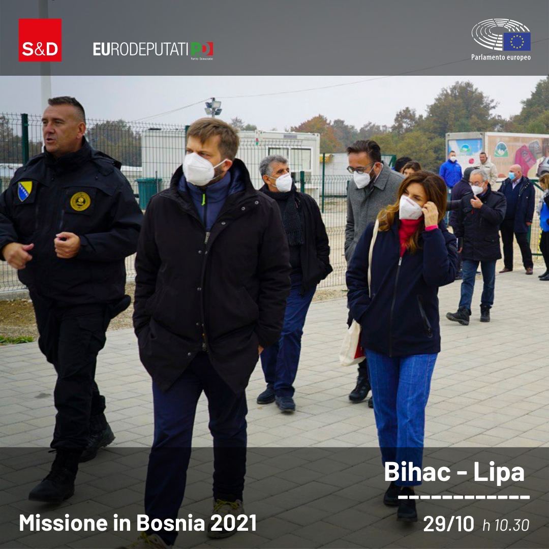 ale_moretti's tweet photo. Questa mattina a #Bihac nel nord della #Bosnia abbiamo incontrato i rappresentanti di #IOM e #UNHCR che svolgono un lavoro fondamentale per i migranti lungo la #RottaBalcanica.

#MissioneInBosnia

@UNmigration @Refugees 
@llungarotti 
@eurodeputatipd @Deputatipd
@TheProgressives https://t.co/rzwlGrk9N6