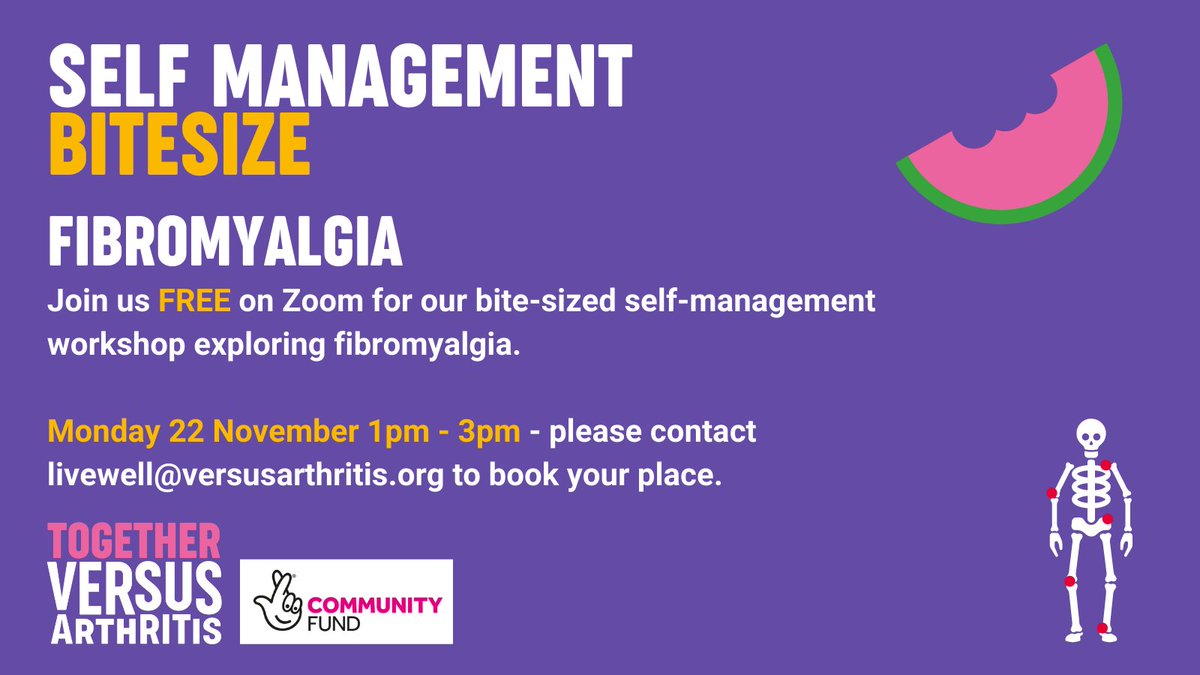 Scotland Versus Arthritis (@scotvarthritis) on Twitter photo Do you live in Argyll and Bute? Join us for a free session on Zoom to learn how to better self-manage fibromyalgia. Contact us at livewell@versusarthritis.org to register. <a href="/msargyll/">MS Argyll Snowdrop Centre</a> <a href="/Argyll_ButeTSI/">Argyll&Bute TSI</a> <a href="/abhscp/">Argyll and Bute HSCP</a> <a href="/LiveArgyll/">Live Argyll</a> #fibromyalgia Do you live in Argyll and Bute? Join us for a free session on Zoom to learn how to better self-manage fibromyalgia. Contact us at livewell@versusarthritis.org to register. <a href="/msargyll/">MS Argyll Snowdrop Centre</a> <a href="/Argyll_ButeTSI/">Argyll&Bute TSI</a> <a href="/abhscp/">Argyll and Bute HSCP</a> <a href="/LiveArgyll/">Live Argyll</a> #fibromyalgia