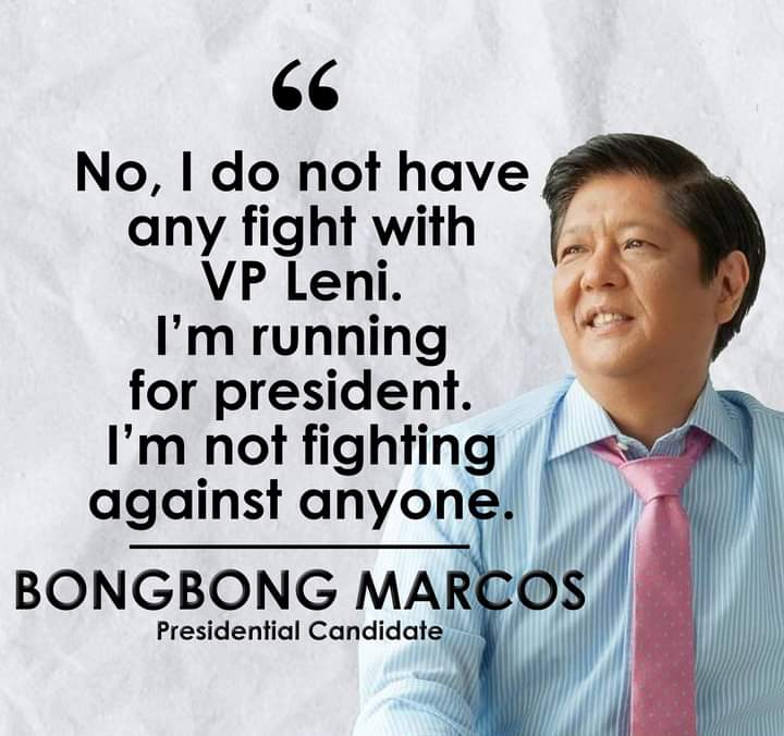 It's time to #BringBackMarcos for the unity of the Filipino people and for the continuity of Development of our country.