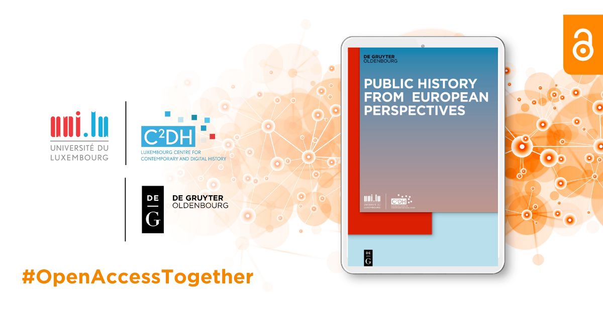 dg_history's tweet photo. History is about sharing authority &amp; engaging with the public! Which is why this 2nd book series we're publishing with @C2DH_LU &amp; the amazing series editors @priem_karin and @thomascauvin is very dear to our heart !
#OAWeek2021 #OpenAccessTogether https://t.co/mScnnS5DrU