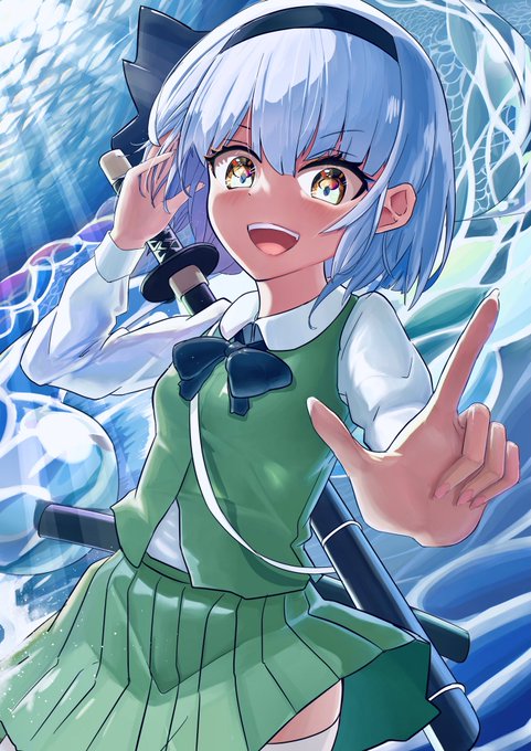 季節外れの可愛い妖夢描きました! 