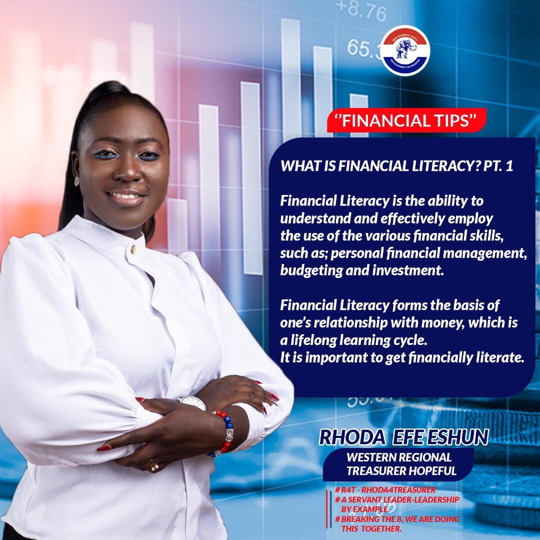 SarawtaMuhammad's tweet photo. @RhodaEfeEshun FINANCIAL TIPS.
Financial literacy forms the basis of one's relationship with money, which is a lifelong learning cycle. Therefore, it is important to get financially literate.🇳🇱
#Rhoda4W/R-Treasurer.
#GodIsTheReason.
#FridayFinancialTips. https://t.co/rUdDKh4p1b