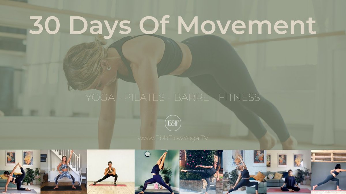 30 Days Of Movement: consistent movement and a healthy, stress-free life are linked.

Proper immune function, hormone balance, and cognitive function are all switched on by movement; it's how we have evolved.

Let's start this #NationalStressAwarenessWeek: bit.ly/3pMdQtw
