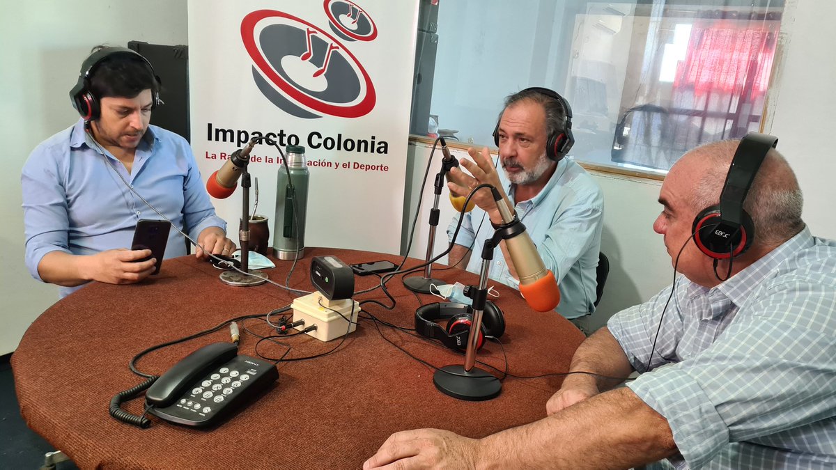 movporlapatria's tweet photo. La LUC es parte de los cambios que nos comprometimos en campaña electoral, es el resultado de escuchar a la gente, dice el Senador @jorgegandini en Impacto Colonia FM, acompañado por el Edil @CurutchetHector. https://t.co/70GOszXqS7
