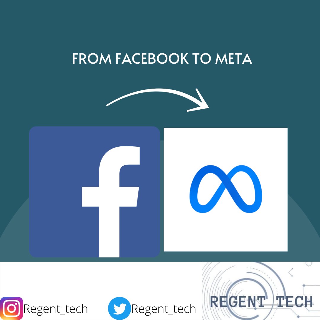 Regent_Tech's tweet photo. The change is here!
#RegentTech #SierraLeone #SaloneTwitter #Meta #Facebooknewname #Facebook https://t.co/4QnPFPsgk7