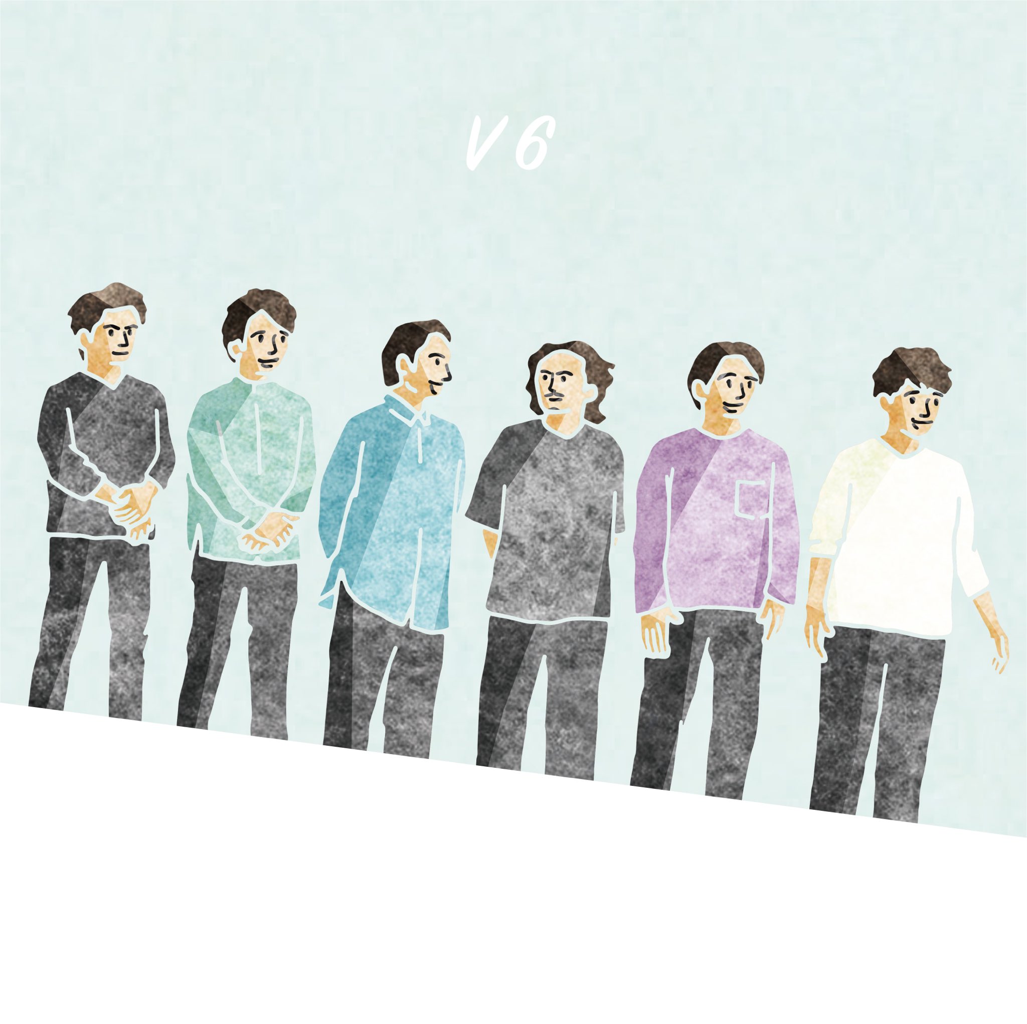 やま み 学校へ行こう V6 坂本昌行 長野博 井ノ原快彦 森田剛 三宅健 岡田准一 イラスト Illust T Co Yxdu0t6fz7 Twitter