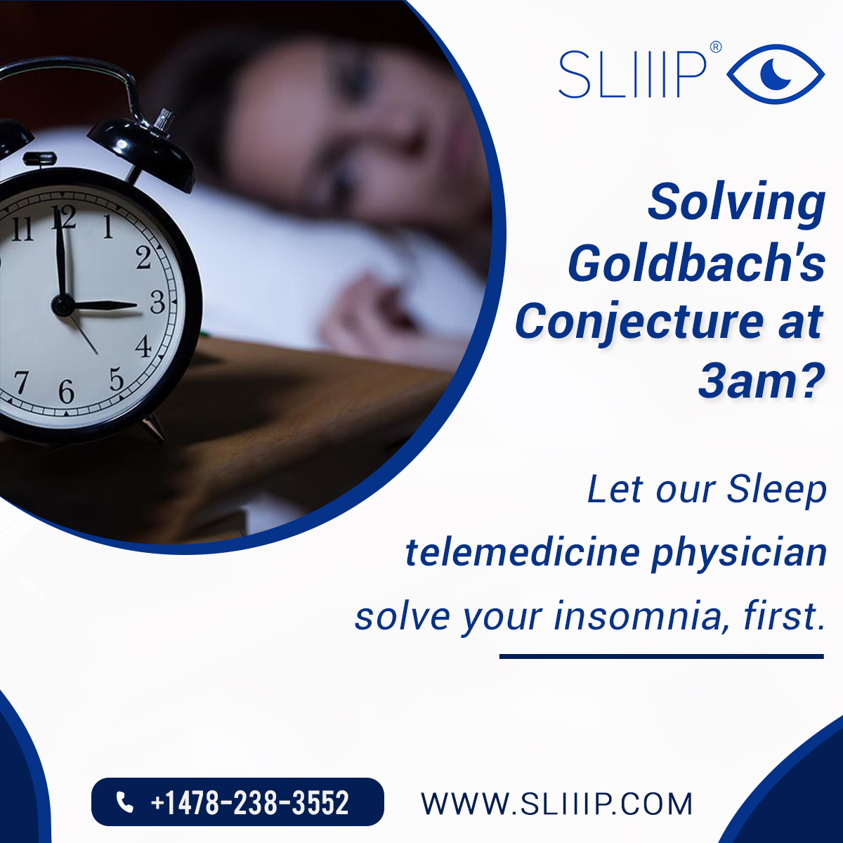 ServicesSliiip's tweet photo. Solving Goldbach's Conjecture at 3am?

Let our Sleep telemedicine physician solve your insomnia, first.

#sleepapnea  #apnea #sleepdisorders #narcolepsy #sleepwalking #sleeptelemedicine #insomnia #insomniadoctor #sliiip #georgia #sleepdoctor #health #telemedicine #sleep #doctor https://t.co/5bYG7hpFFm