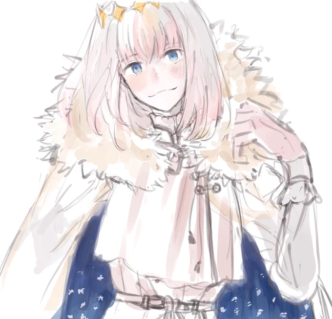 オベロン…… 金ロー見ながら描いたら顔可愛くなっちゃった
#fgo 