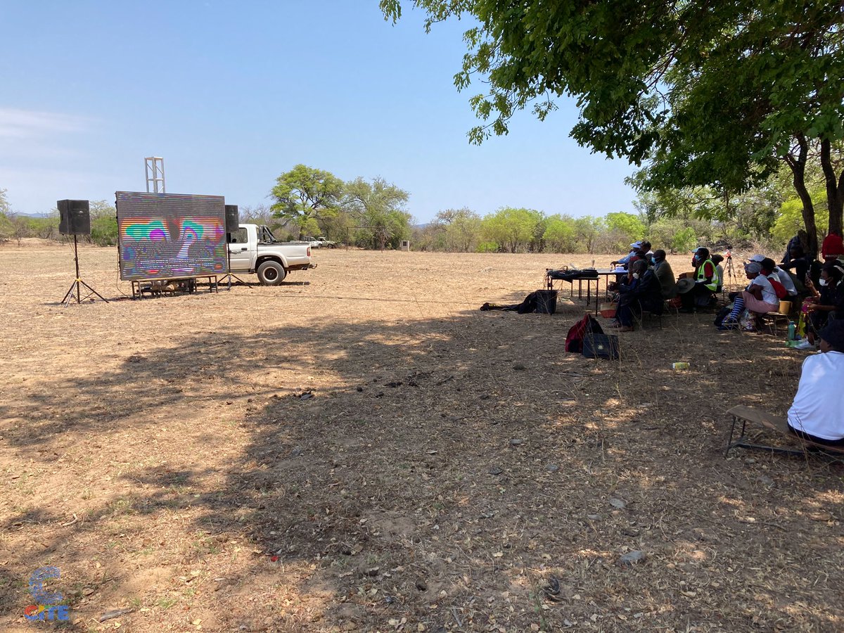 citezw's tweet photo. Day 5: #AsakheFilmFestival

@citezw conducted a film screening at Gwanda for the documentary “I want my Virginity Back”. A story about women who were raped during the #Gukurahundi genocide

#Asakhe 
#PowerofMemory
@Gukurahundizim https://t.co/QKRqsNOVs5