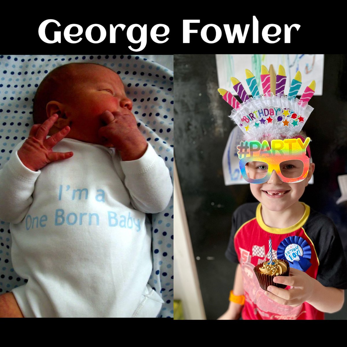 mangan05's tweet photo. How time flies. 7 years ago today #HappyBirthday #GeorgeFowler love Daddy x @C4OneBorn @Robbie9Fowler #birthdayboy #birthdaywishes #Mango4 #LFCfamily #LFC #onebornbaby #obem πππ https://t.co/oWxZpqh04e