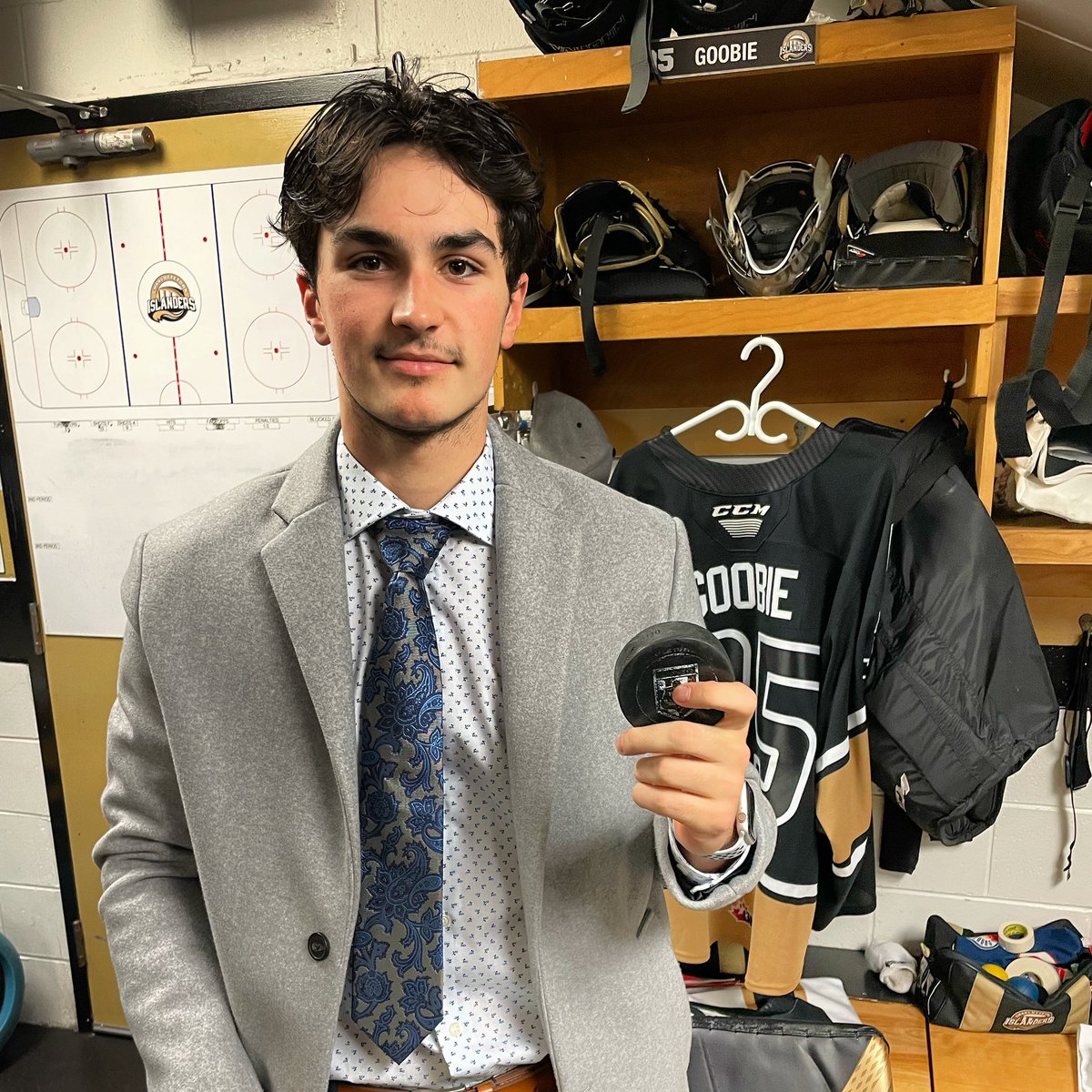 He’s was perfect last night making 31 saves to record his first career <a href="/QMJHL/">QMJHL</a> shutout.