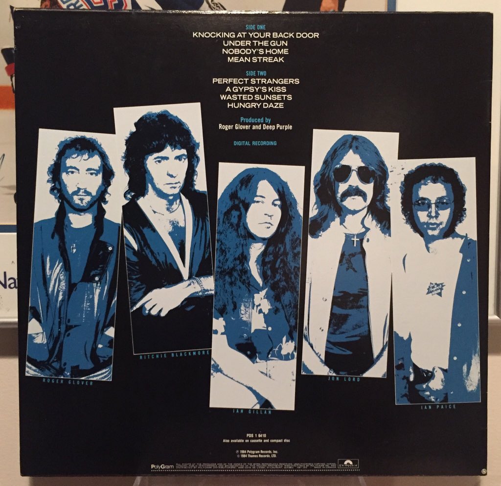 Czar321's tweet photo. Deep Purple released their 11th studio album “Perfect Strangers” October 29th, 1984. #DeepPurple #PerfectStrangers #KnockingAtYourBackDoor https://t.co/mO85XMAeJT