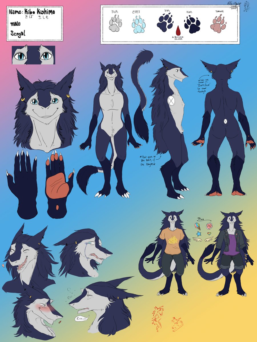 KishimoKibo's tweet photo. Finally getting around to getting both refs up.... Thanks to KailerWeiler and @OrionsManiacArt https://t.co/CaZiNwODnr