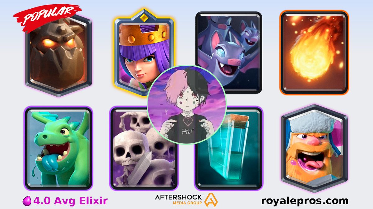 .<a href="/CronosClash/">Cronos</a> has won grand challenge on 29/10/2021 21:16:29 SGT [Lava Hound,Archer Queen,Bats,Fireball,Baby Dragon,Skeleton Army,Clone,Lumberjack]

Deck: link.clashroyale.com/deck/en?deck=2…

GC Logs: royalepros.com/viewprofile/82…

Powered by @ AMGinfluence