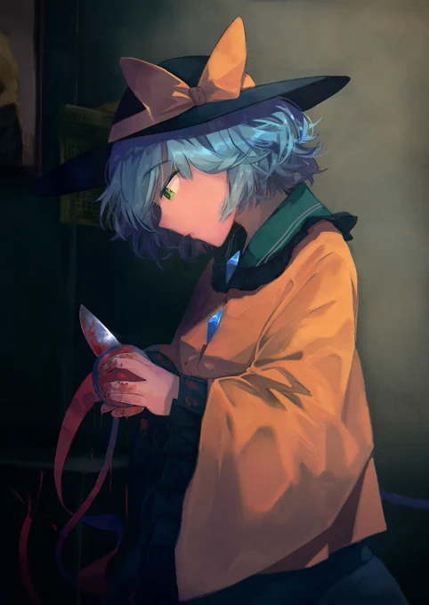 皮剥き

#東方Project 
#古明地こいし 