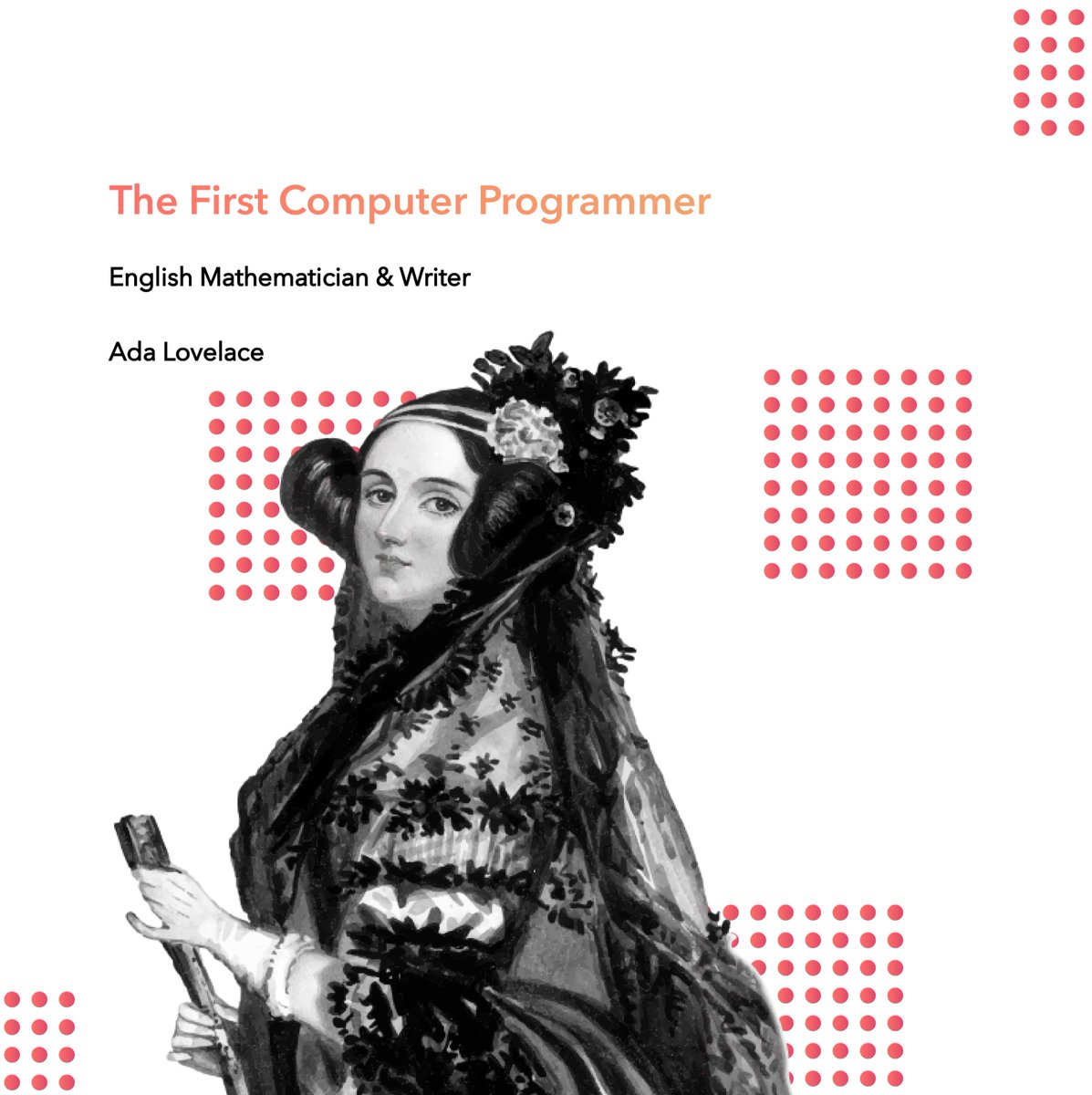 While you may not know Ada Lovelace’s name, you’ve probably heard of her father, the famous poet, Lord Byron!

Ada outlined how to program the machine to do any type of computation and she is now recognized as the world’s first computer programmer!

More facebook.com/HealthtechWomen
