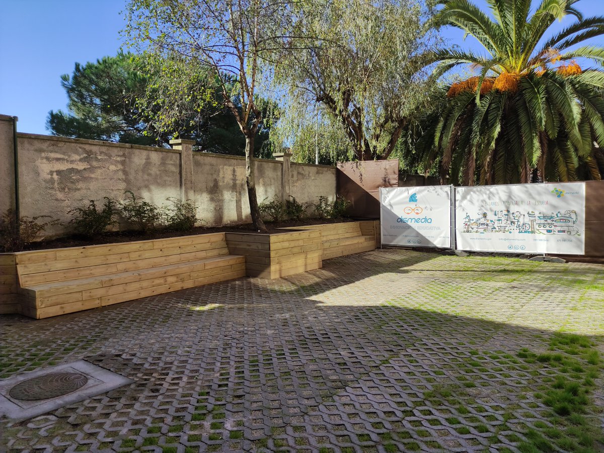 dismediaT's tweet photo. El CEE Nuestra Señora del Rosario ha confiado en Dismedia para que diseñemos y construyamos un nuevo patio para ellos.🌳💫

🔍Más info. en: https://t.co/TaRbltRXQQ

#innovacióneducativa #asesoramientopedagógico #mejoras #infraestructuras #patio #recreo https://t.co/NaqP05fWCR
