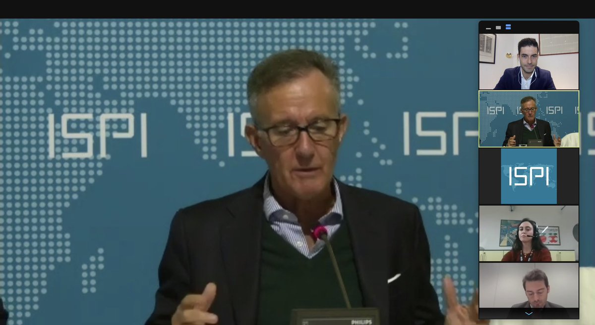 Grazie <a href="/ispionline/">ISPI</a> e <a href="/BCG/">Boston Consulting Group</a> per l'invito e lo stimolante confronto di ieri sera. È stato arricchente poter ascoltare il punto di vista di Paolo Magri e discutere insieme ai presenti dell'impatto del primo anno di Amministrazione Biden e dei cambiamenti sullo scacchiere geopolitico.