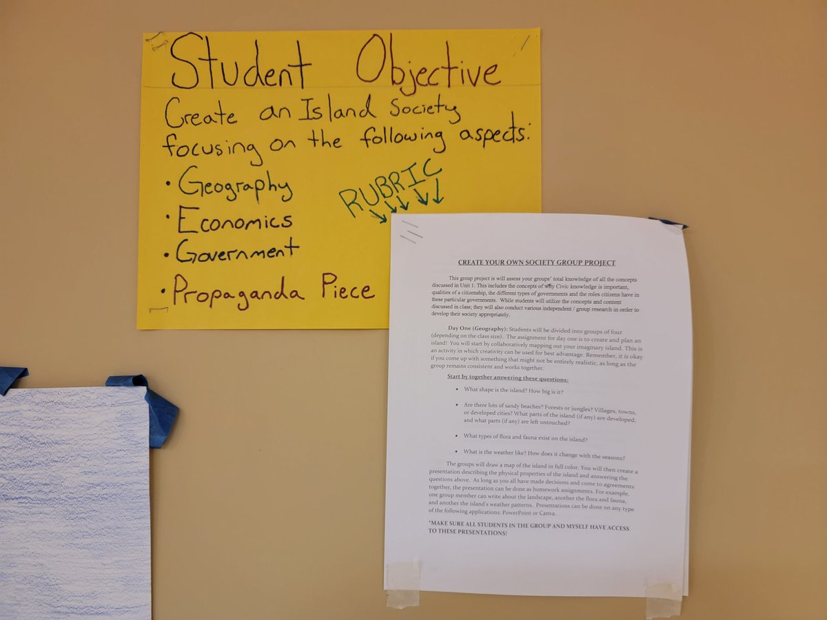 #fairchildwheeler #biotech student projects on creating their own island society focusing on government, economics and geography.  Interesting civics unit!
@CampusParents @BridgeportPSchl <a href="/fwc_bpt/">Fairchild Wheeler</a>