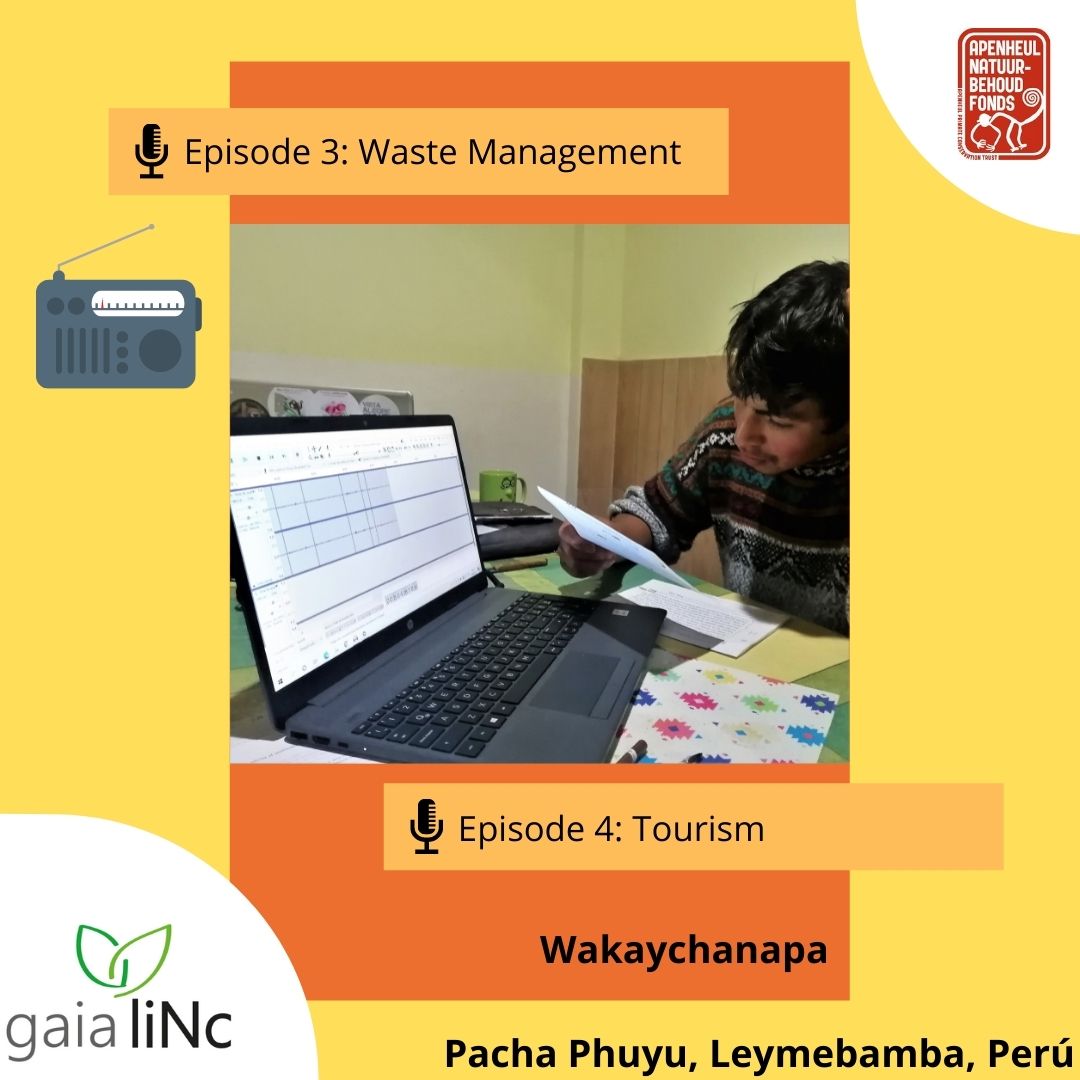 GaiaLinc's tweet photo. Our Pacha Phuyu project created the microprogram radio "Wakaychanapa", a Quechua word that means "conserve". 
Connect every Friday at 12:00 pm to the radio station Radio Victoria 102.1 FM, and learn more about the area and impact of our project: https://t.co/DWiLpAUiuG 🎙️ https://t.co/TAswT9tHhT