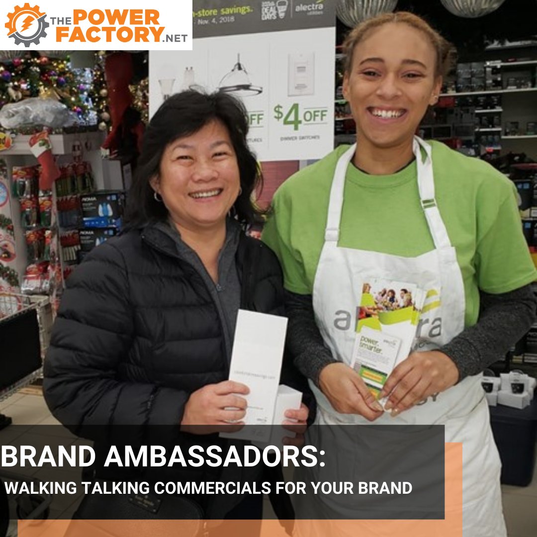 PowerFactoryNet's tweet photo. At The Power Factory we have the best #brandambassadors in the business. Contact us today at info@thepowerfactory.net
#thepowerfactory #TPFteam #branddevelopment #companygrowth #alectrautilities #saveonenergy #brandawareness #companybranding @alectranews @SaveOnEnergyCom https://t.co/OmSZ8et4Xd