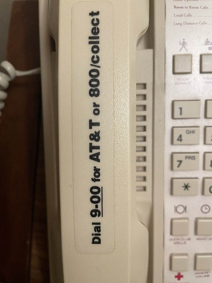 PeteMedhurst's tweet photo. Does anyone do this anymore? #HotelPhone https://t.co/VqKzbrxH5V