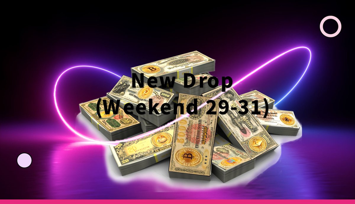 CryptoBillNFT's tweet photo. I'll be dropping 8 CryptoBills randomly this weekend. Each bill is 1.5 $SOL #NFT https://t.co/JqvSA7Ko9v