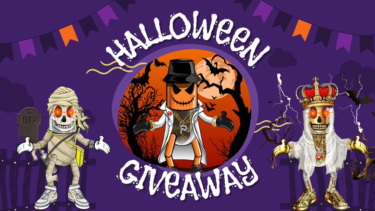 HALLOWEEN CRYPTO PILLS #GIVEAWAY (9 Super Rare 1 of 1)

To Enter: Like, RT, Tag 3 Crypto Friends &amp; Cmnt why you should receive this 1 of 1 #CryptoPills
Chosen: Oct 31st at 11:11pmEST

 ***Must have 1 Crypto-Pill in your #OpenSea wallet***

#NFTGiveaway #NFTGiveaways #Giveaways