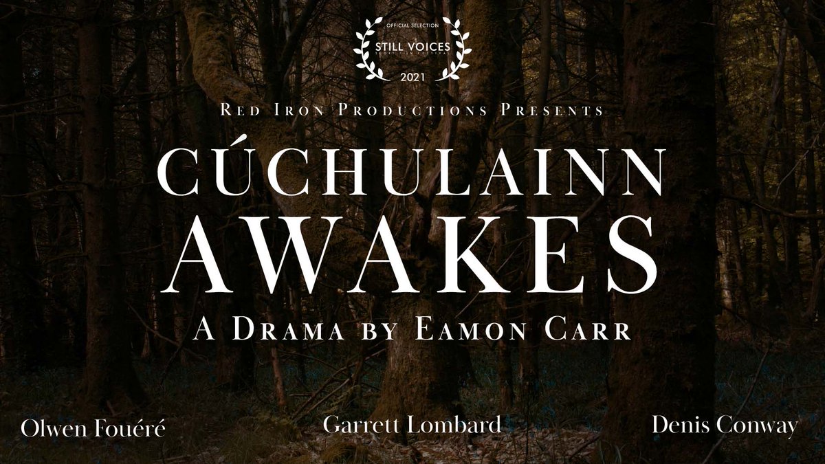 Thanks to @SVFilmFest - a screening of CúChulainn Awakes ⁦<a href="/DeadCentreBrew/">Dead Centre</a>⁩ Athlone on Friday 5 Nov 4pm-5pm &amp; online 10am Sat. Top team inc #GarrettLombard ⁦<a href="/olwenfouere/">Olwen Fouéré</a>⁩ ⁦<a href="/DenisConway11/">Denis Conway</a>⁩ ⁦<a href="/ClohessyMusic/">Denis Clohessy</a>⁩ ⁦⁦⁦⁦<a href="/KillianGinnity/">kg</a>