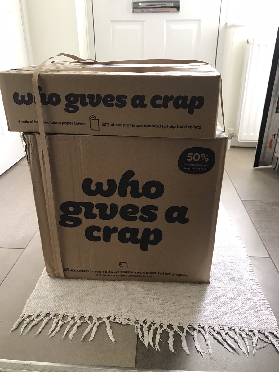 theleanprocess's tweet image. Really impressed with this re-cycled toilet paper, no plastic! the paper based straps are the best. every skip I've dived into has miles of this material tangled up ending up in landfill. #recycling #innovation #greenmanufacturing #mta #thamesvalley #sustainability #leanstartup