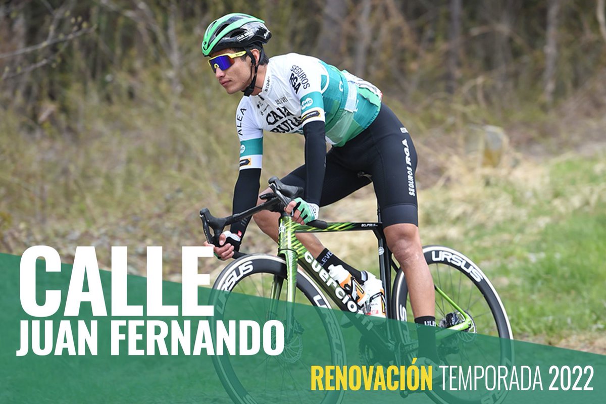 #EscarabajosXElMundo🇨🇴🚴‍♂️

El <a href="/CajaRural_RGA/">Team Caja Rural-RGA</a> anuncia la renovación de contratos para 2022 de los colombianos <a href="/Jhojangs/">Jhojan</a> y <a href="/juanfer246/">JUAN FERNANDO CALLE HURTADO</a> 

teamcajarural-segurosrga.com/julen-amezquet…