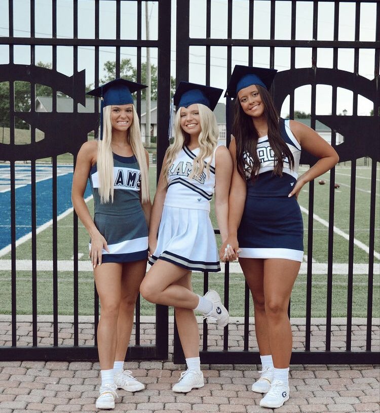 cheer_gca's tweet photo. Tonight is senior night for these 3 beautiful girls! https://t.co/uoac0yDZMj