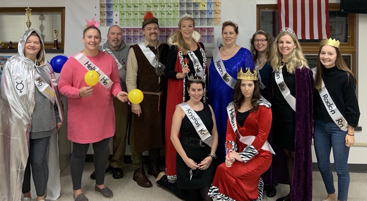 OHS science- noble gases and a heavy metal #bebrave