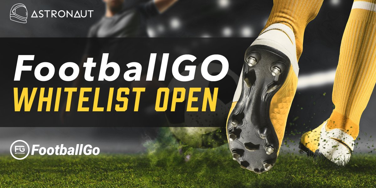 Join the @FootballGoBSC whitelist competition for the IDO taking place on November 5th at 3pm UTC!

🤑Raise Amount: $100,000
💰Max Contribution: $200
⚽️$FGSPORT per BUSD: $0.002
🚀Astroshot: 1000 $NAUT

👉WL Link: gleam.io/KA1Rf/football…

#BSC  #Whitelist #IDO #NFTs #GameFi