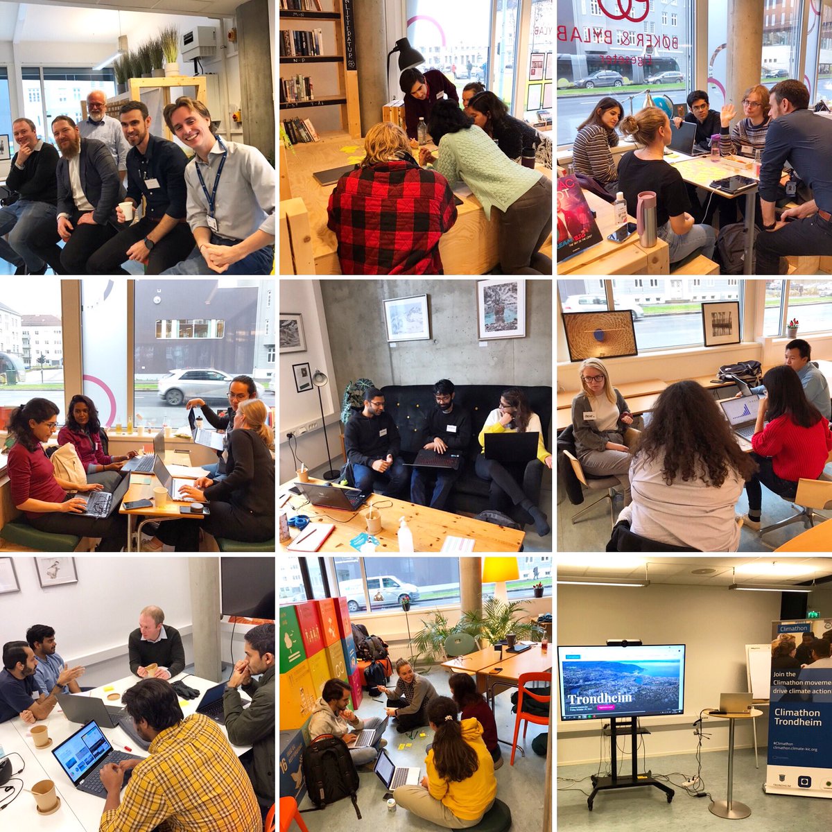 Climathon Trondheim tweet media