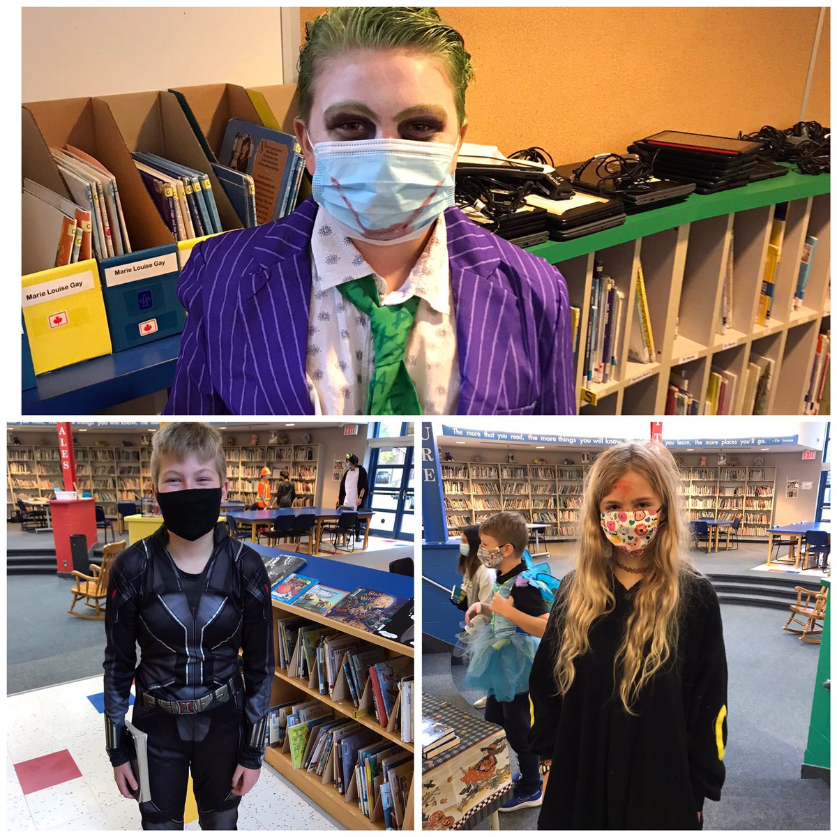 StCatPVNC's tweet photo. More Halloween fun! #costumes #Halloween #PVNCInspires #funfriday #Creative #spottheteacher https://t.co/zWM3RskvgH