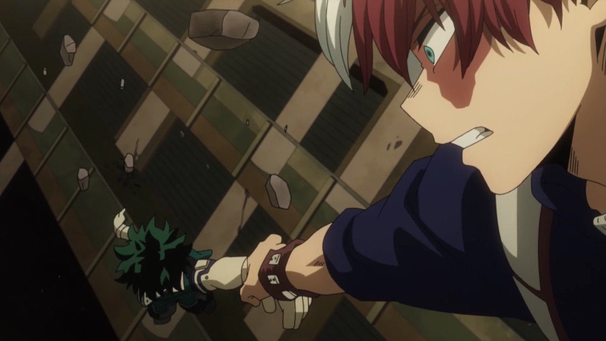 ภาพแรก hand crusher ส่วนภาพสอง crush on Midoriya