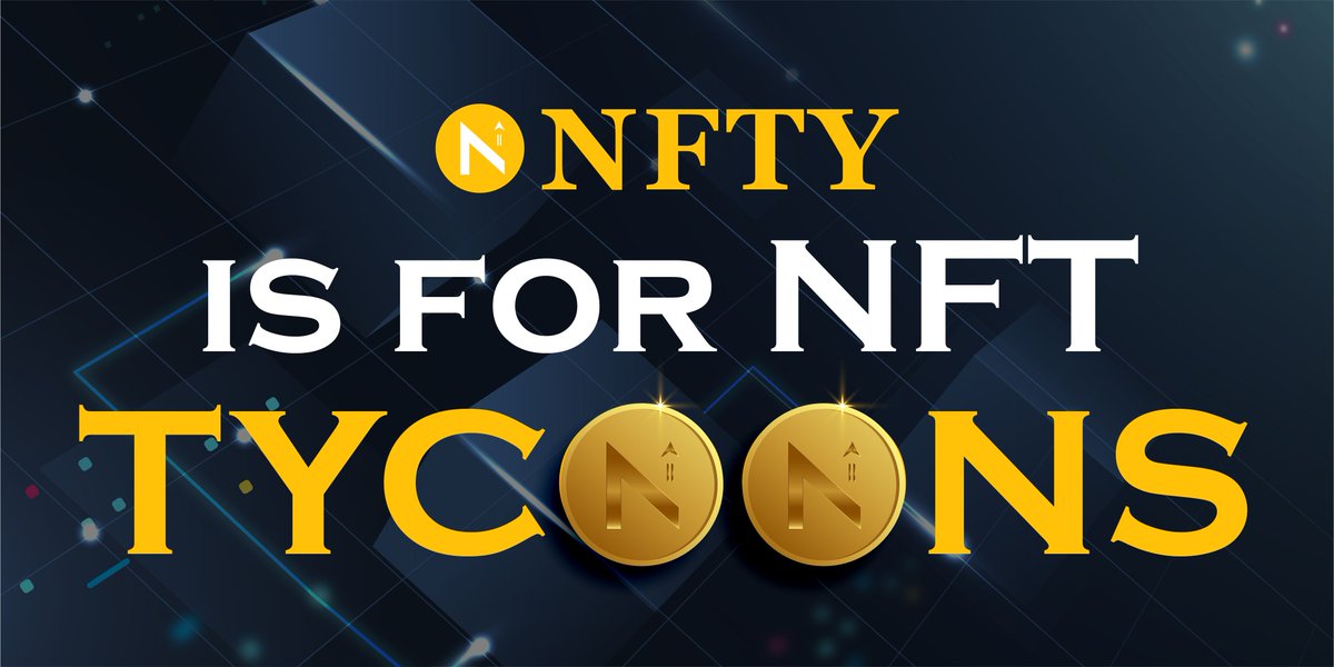 NFTYtoken's tweet image. NFTY is for NFT Tycoons

Find #NFT masterpieces effortlessly. 

Begin today with $NFTY and @VLBOapp.

nftytoken.io/nfty-protocol
