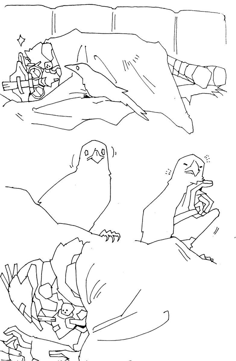 雰囲気漫画に使った絵とか② 