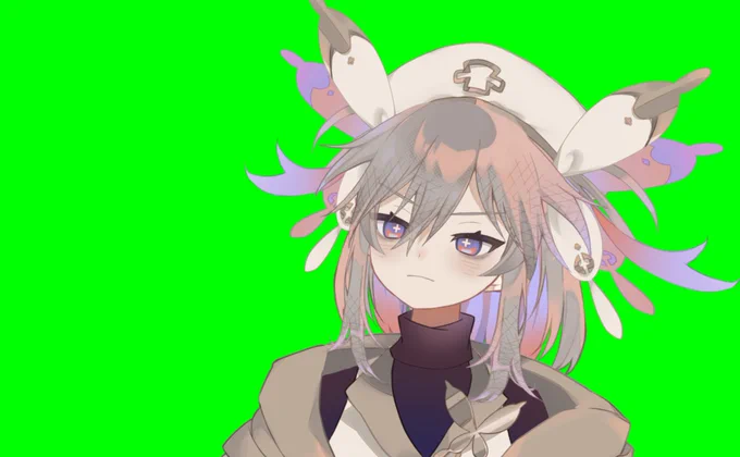む 
