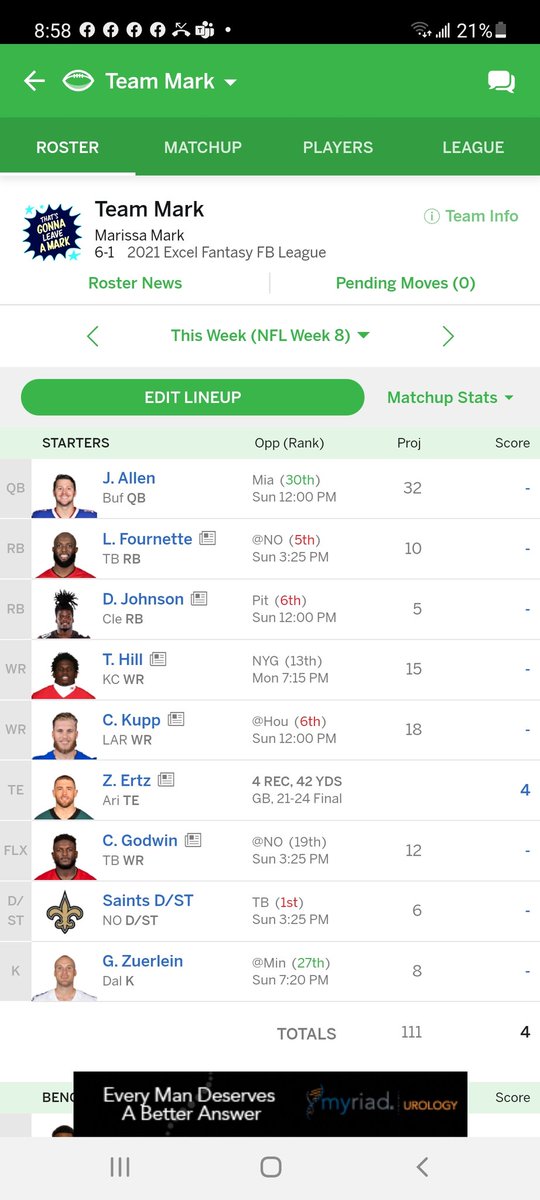 SleeperCynic's tweet photo. @lexstaley @BVNP @TerryJaymes Staff meeting this morning,  can't call! Thoughts? #fantasyfootball https://t.co/Trb6m6x3EO