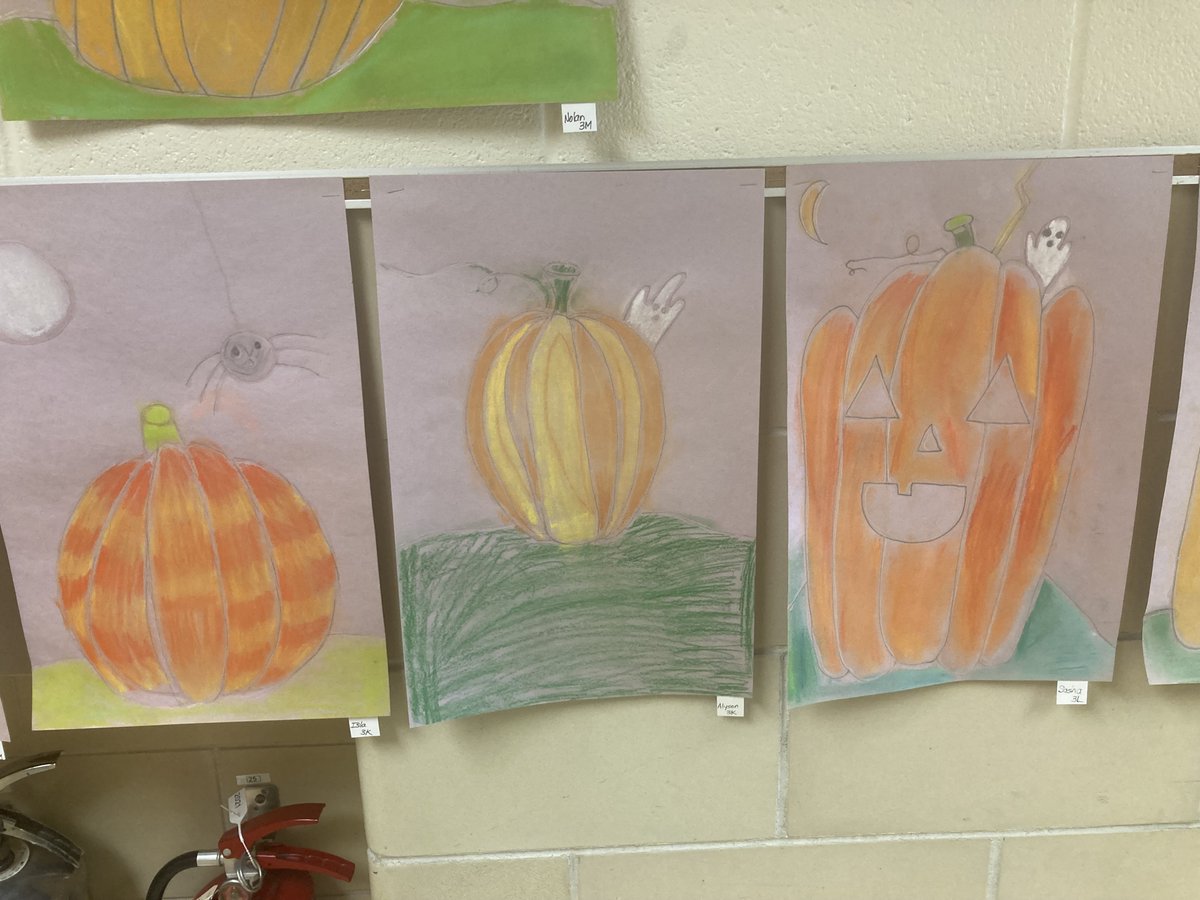 More great work in the hallways…