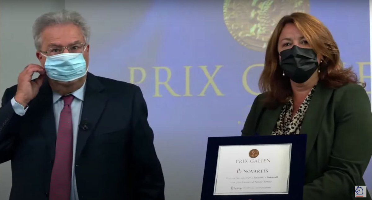 FregaPasquale's tweet photo. Il triplo successo al @PrixGalien 2021 è una traguardo importante, ne sono orgoglioso. @NovartisItalia conferma ancora una volta la capacità di reimmaginare la medicina con soluzioni innovative in grado di migliorare la vita dei pazienti #innovazione https://t.co/4YImHL9ap3
