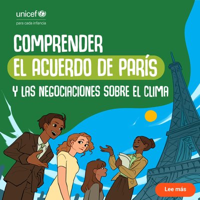 UNICEFNicaragua's tweet photo. ¿Ha oído hablar del Acuerdo de París?
Para marcar #100DaysToCOP, consulta esta guía de @voicesofyouth creada por jóvenes activistas y expertos de @UNICEF para brindarle el conocimiento, las herramientas y los recursos para participar en la acción climática global de jóvenes. https://t.co/eviwZQavRv