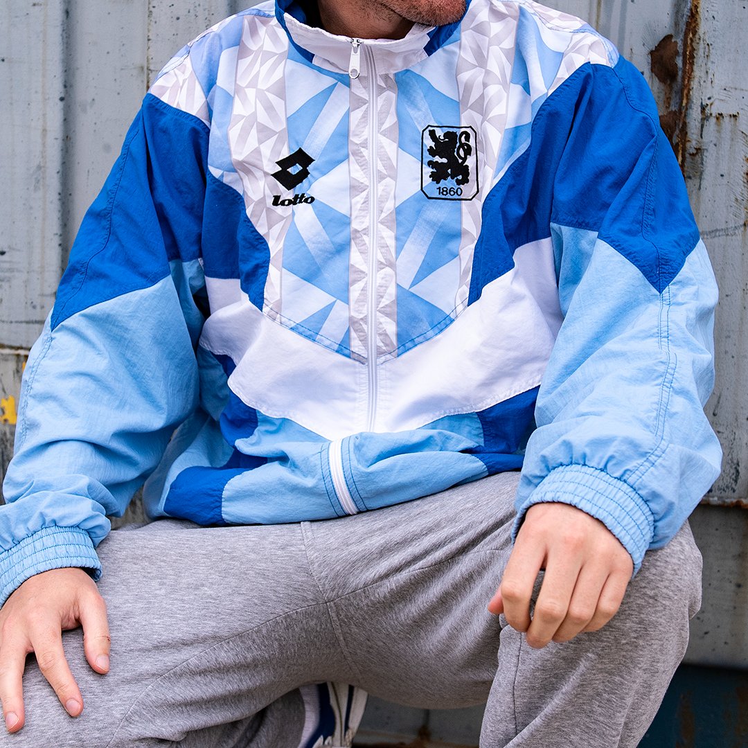 Classic Football Shirts on X: 1860 Munich Jacket from Lotto 🇩🇪 The  Crest. The Pattern. The Colour Scheme. Dropping on the site soon 👀   / X