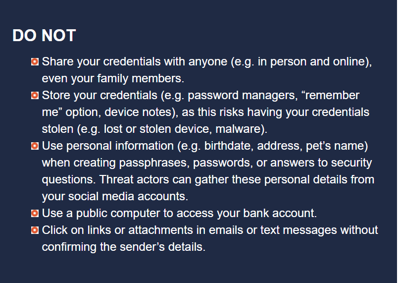 Protect your bank account, sensitive information, and money from cyber criminals. cyber.gc.ca/en/guidance/ho… <a href="/GetCyberSafe/">Get Cyber Safe</a>