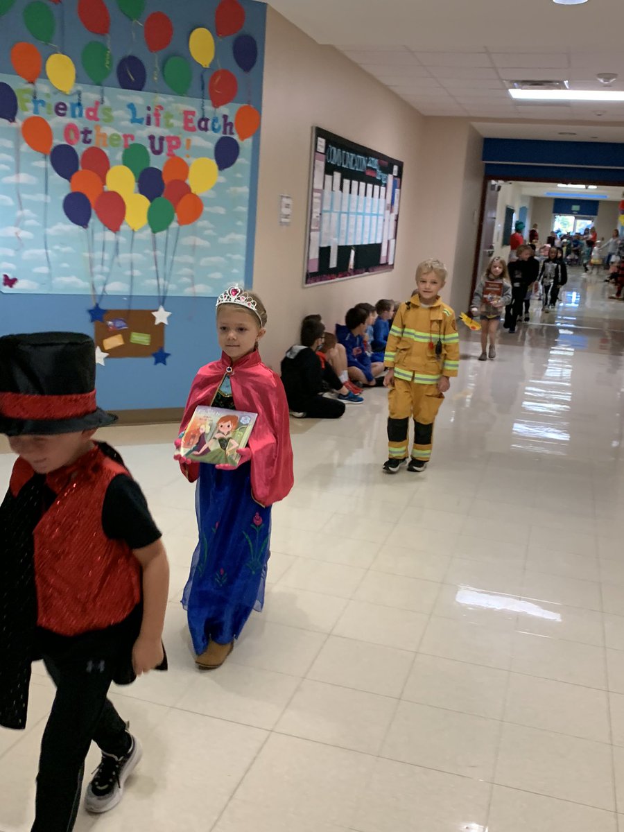 More character parade fun!