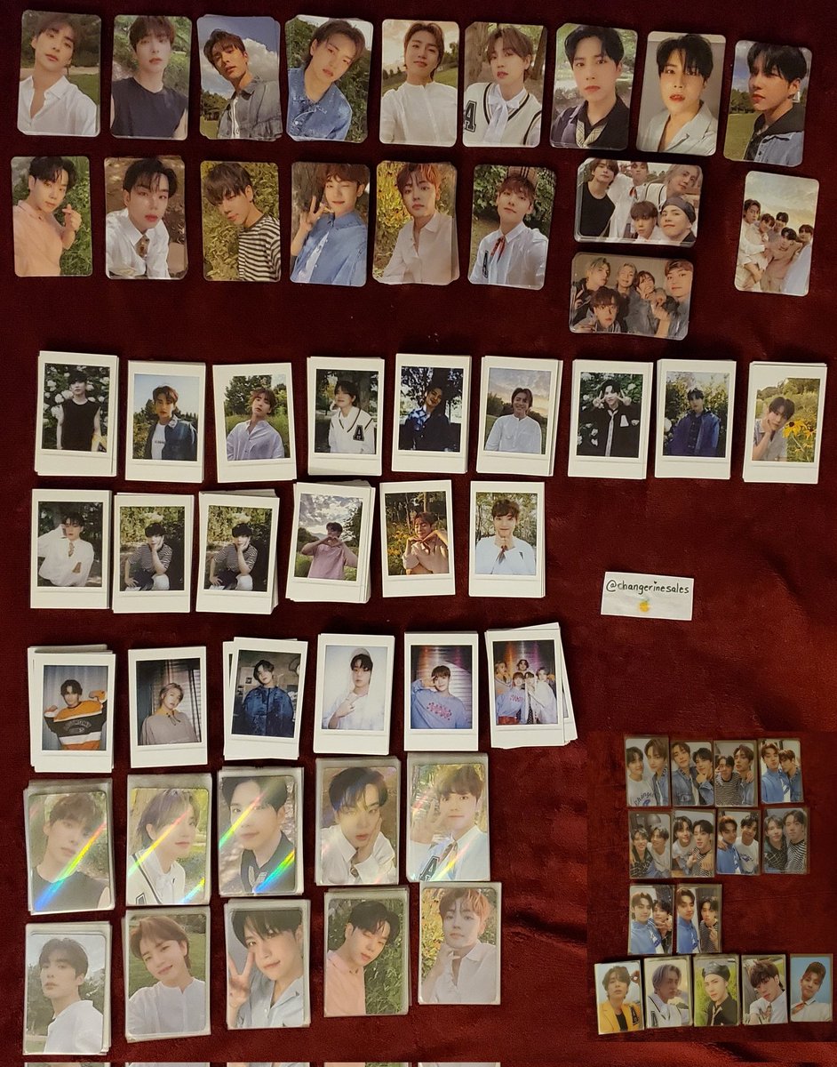 changerinesales's tweet photo. wts / lfb : a.c.e photocards *more pob added*

all unmarked cards shown are for sale. prices are listed in comments. 

loc: us
ww: yes

dm if interested 💖 https://t.co/nUpg1gBvOJ